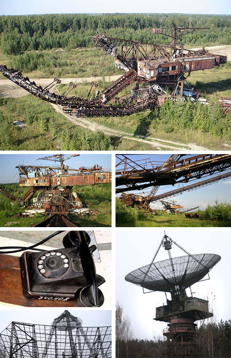 Abandoned Communications and Mining Equipment