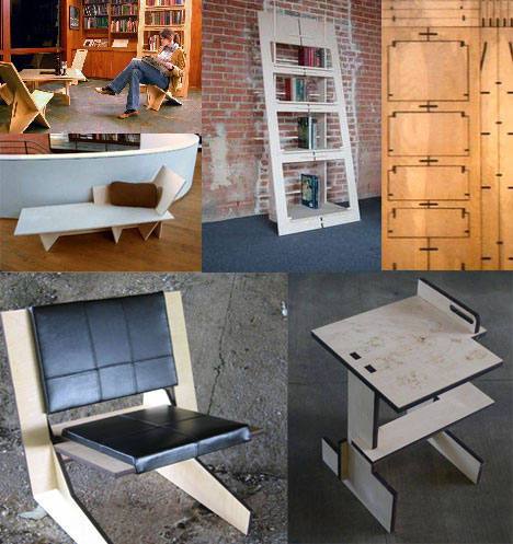 Amazing Furniture From One Piece of Plywood