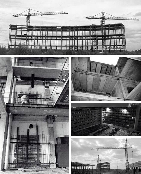 Unfinished Russian Structures Under Construction
