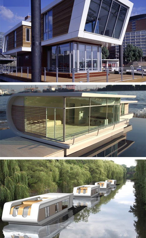 beautiful german houseboat architectural designs Architectural Designs