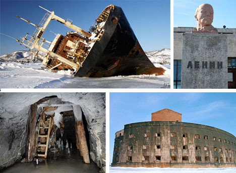 Abandoned Soviet Ships
