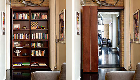 Bookcase Secret Door