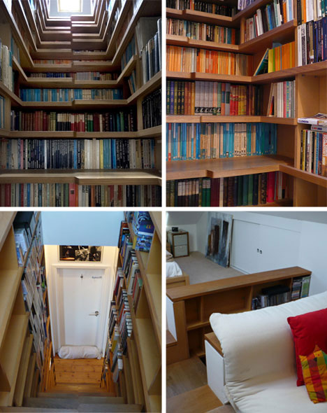 20 Unusually Brilliant Bookcase and Bookshelf Designs: Creative ...