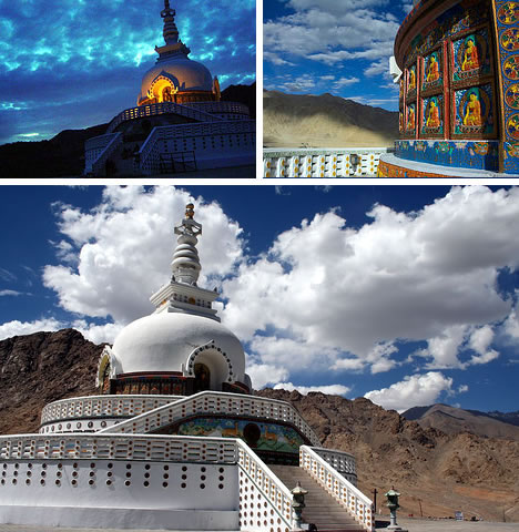 Shanti Stupa Leh India