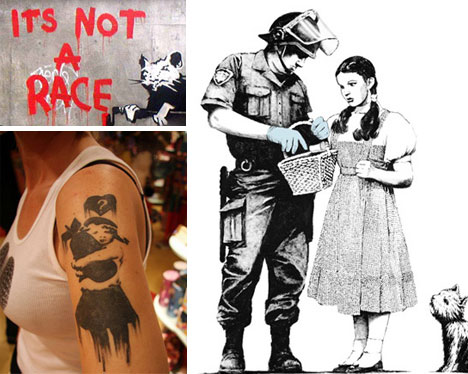 Banksy Photos, Prints and Tattoos: Part Three in an Eight-Part Banksy Art 