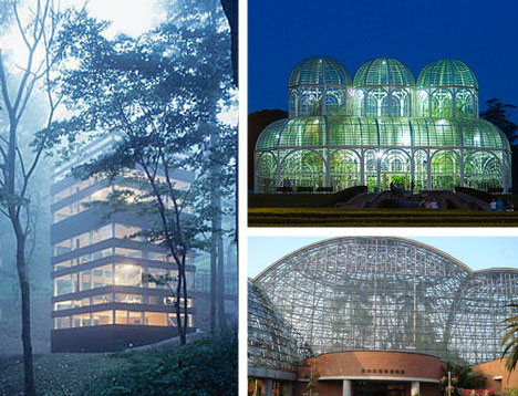 glass houses. amazing glass houses and