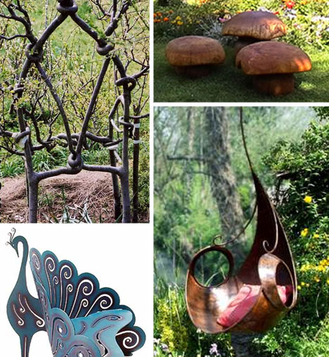 unusually magical garden furniture