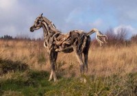 Heather Jansch's Driftwood Horse