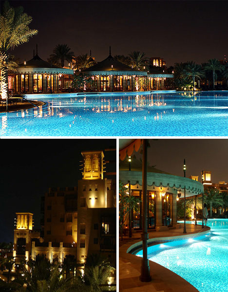 luxurious swimming pools al qasr