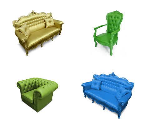 plastic fantastic outdoor sofa chairs