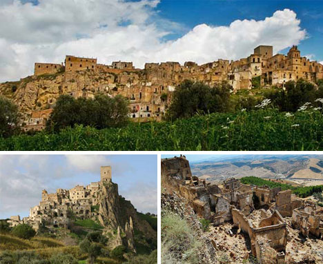 Deserted Walled Town Craco