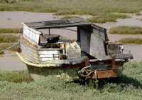 Abandoned Boat Vehicle Photo
