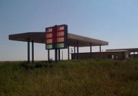 Abandoned Gas Station Photo