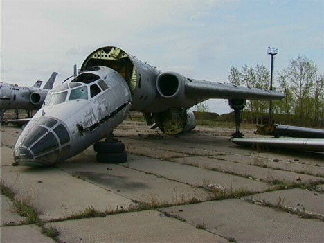 Russian Aircraft on Abandoned Russian Airplane 5
