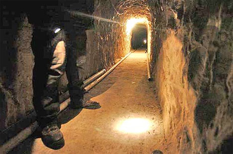 secret passage mexico tunnel