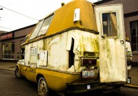 Abandoned Camper Van Vehicle