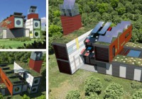Super Sustainable Cargo Container Home