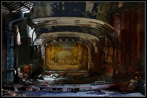 photos of abandoned theater