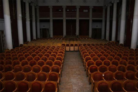 abandoned russian theater