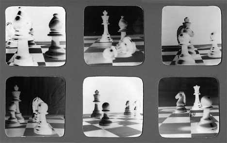 erike dudaite pinhole photography chess game