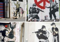 Banksy Military Stencils and Graffiti
