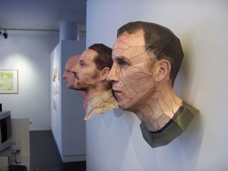  3D art ever seen. Master paper sculptors like Richard Sweeney, 