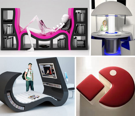 Futuristic Architecture on Take Two  15 Fabulous And Funky Furniture Sets   Series   Weburbanist
