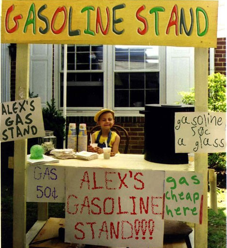 gasoline-stand