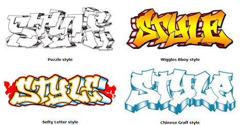 Names Hairstyles on Graffiti Lettering  Cool Characters  Alphabets   Fonts   Weburbanist