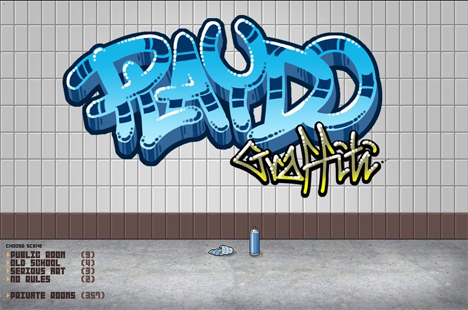 Graffiti Playdo lets you create awesome graffiti with other people who are