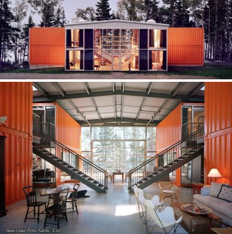 Container House Design on 12 Container House By Adam Kalkin   Weburbanist