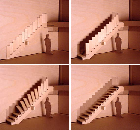 disappearing staircase aaron tang