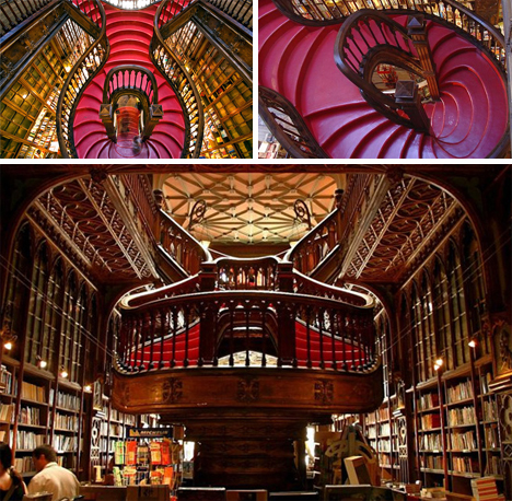 lello bookstore staircase