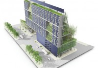 Vertical Urban Garden Shipping Container Building