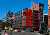 Lafayette Street Shipping Container Office Building, New York