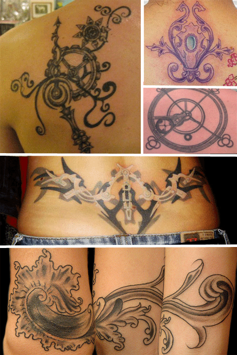 Angel Tattoo Designs For Girls