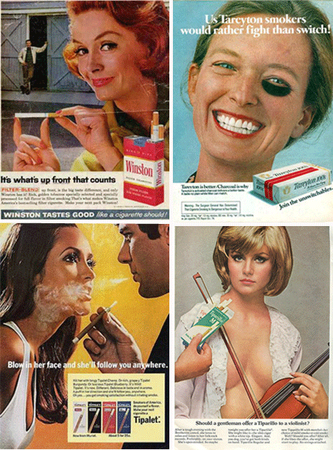 smoking ads 2011. Vintage ads get a lot of flack