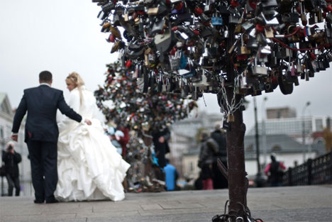 Locks of Love: Urban Padlock Monuments to Commitment
