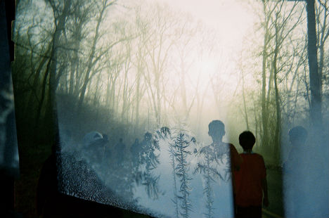 This double exposure by Vivek Jena entitled'Saturday Sun' seems like an