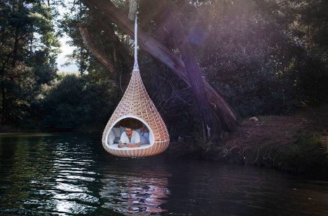 Swing & Nest Rests: Dynamic Duo of Outdoor Lounging | En Derin