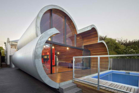 Edwardian Architecture on Cloud House Elevates Organic Architecture To New Heights   Weburbanist