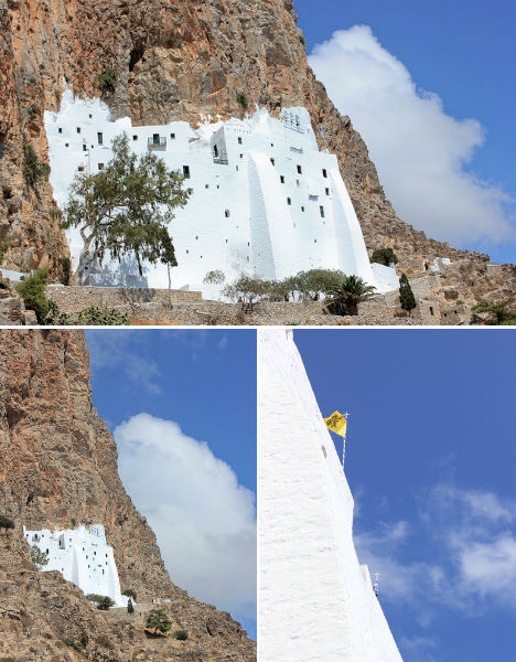 Cliffside Mountain Monastery Hozoviotissa