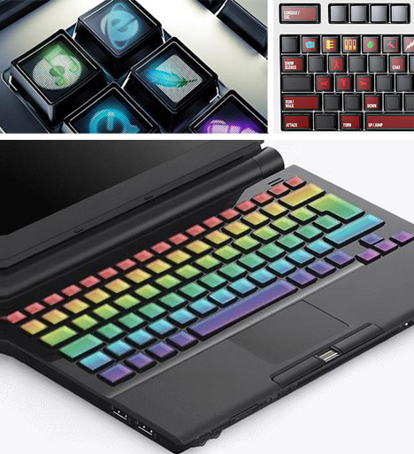 electronic oled color keyboard