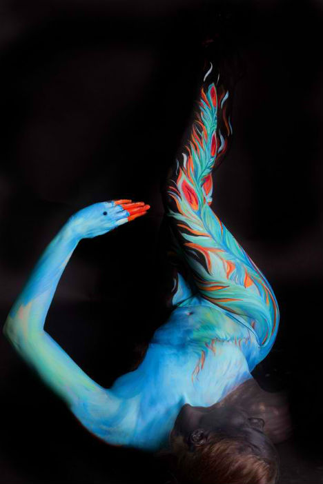 Body Paint Illusion Marwedel 3