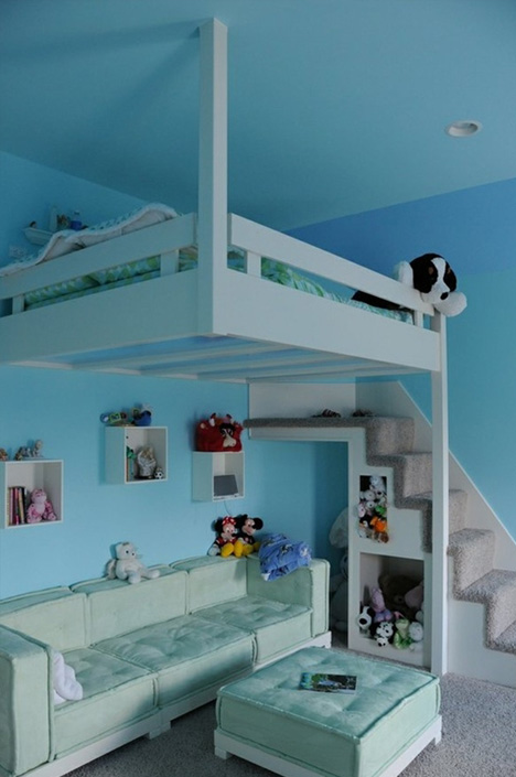 Traditional to Contemporary: 6 Cool Custom Bedroom Lofts | WebUrbanist