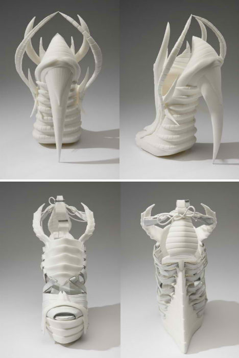 3D Printed Fashion Exoskeleton Shoes