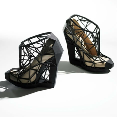 3D Printed Fashion Invisible Shoe 1