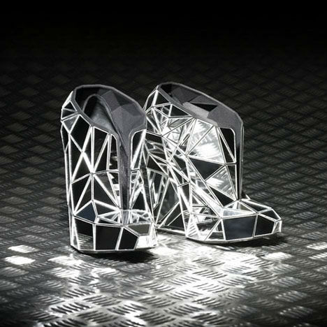3D Printed Fashion Invisible Shoe 2