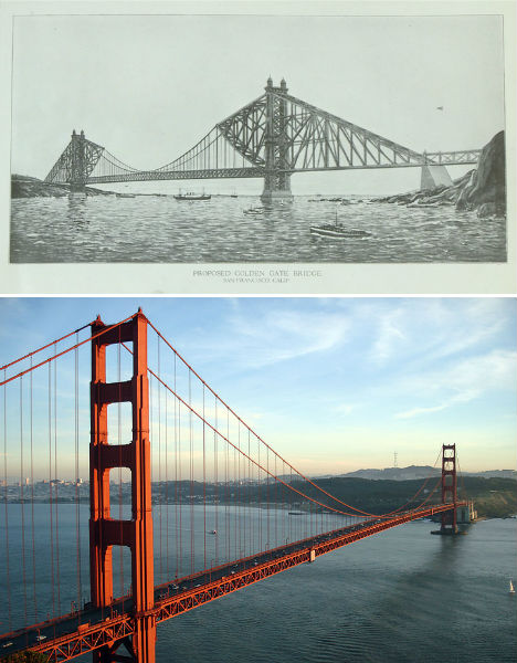 Alternative Monuments Golden Gate Bridge