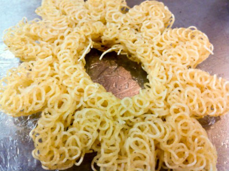 3D Printed Food Ramen Noodles